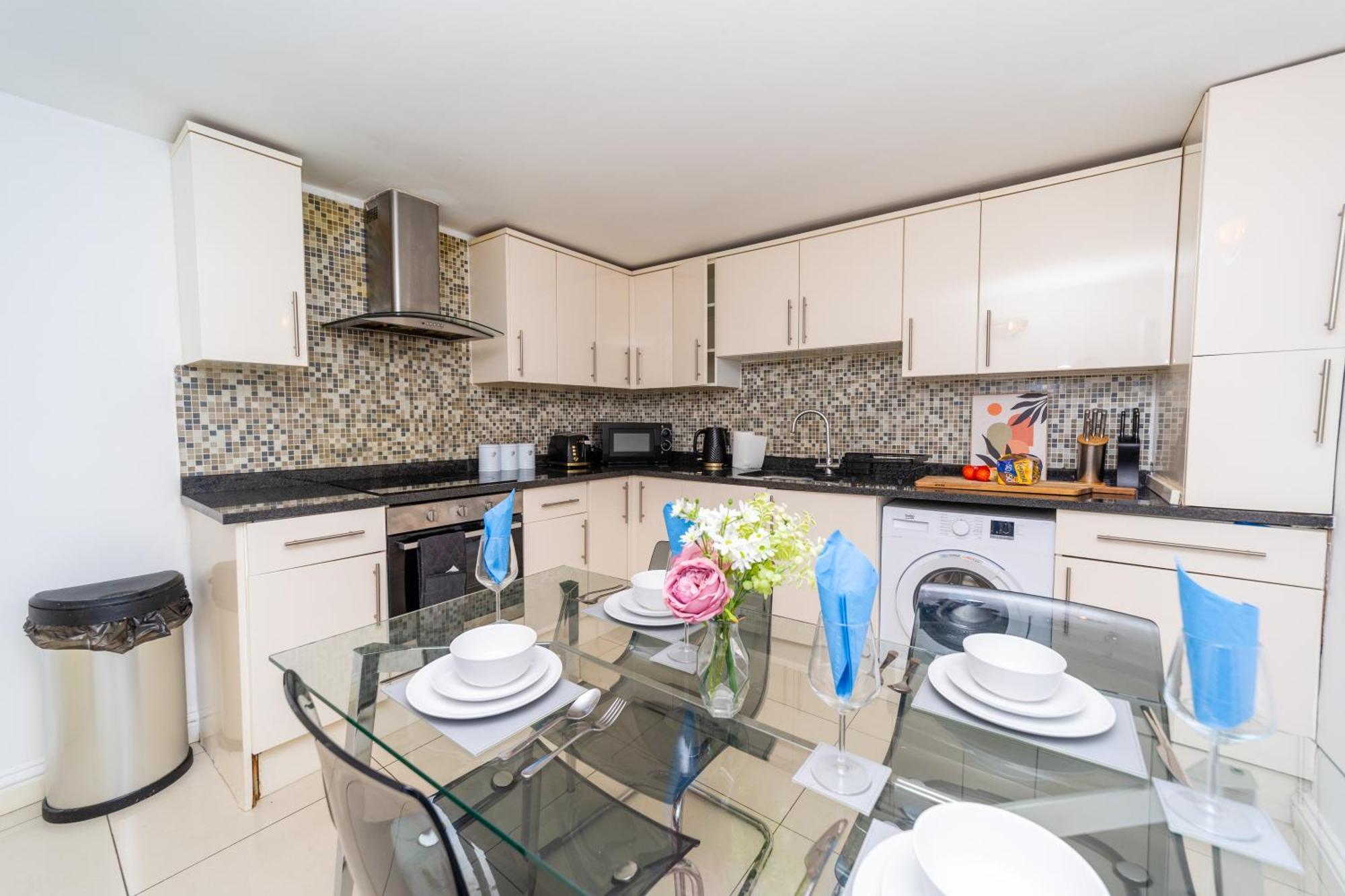 Spacious Flat With Patio & Parking In City Centre Reading Luaran gambar